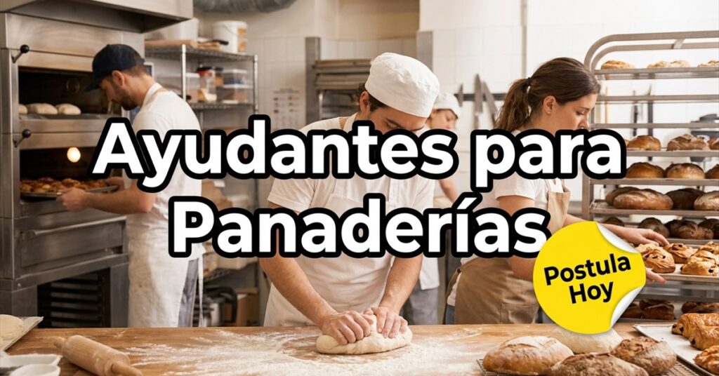 Ayudantes para Panaderías
