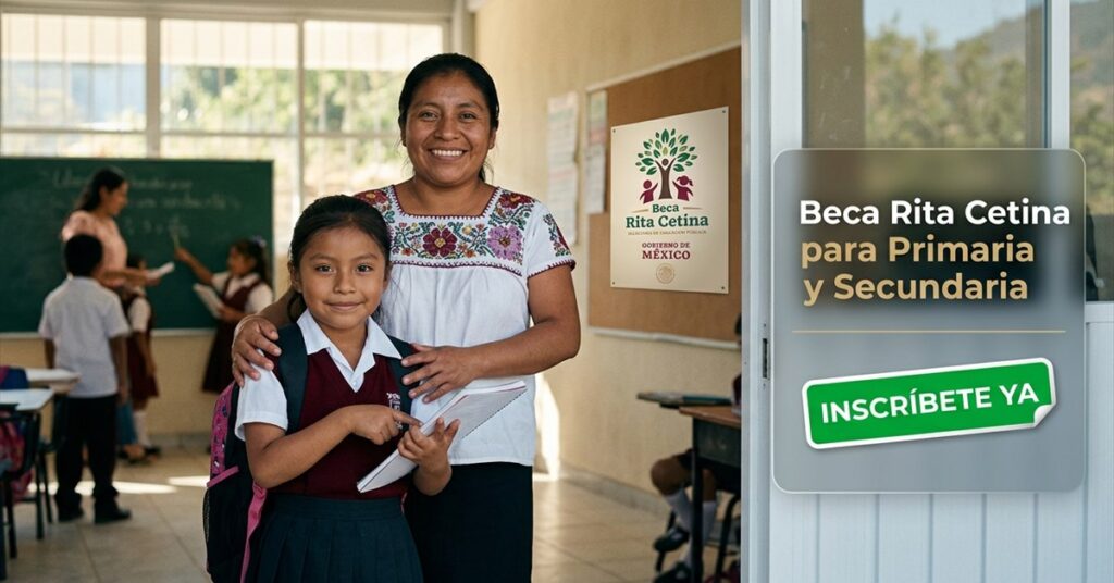 Beca Rita Cetina para Primaria y Secundaria