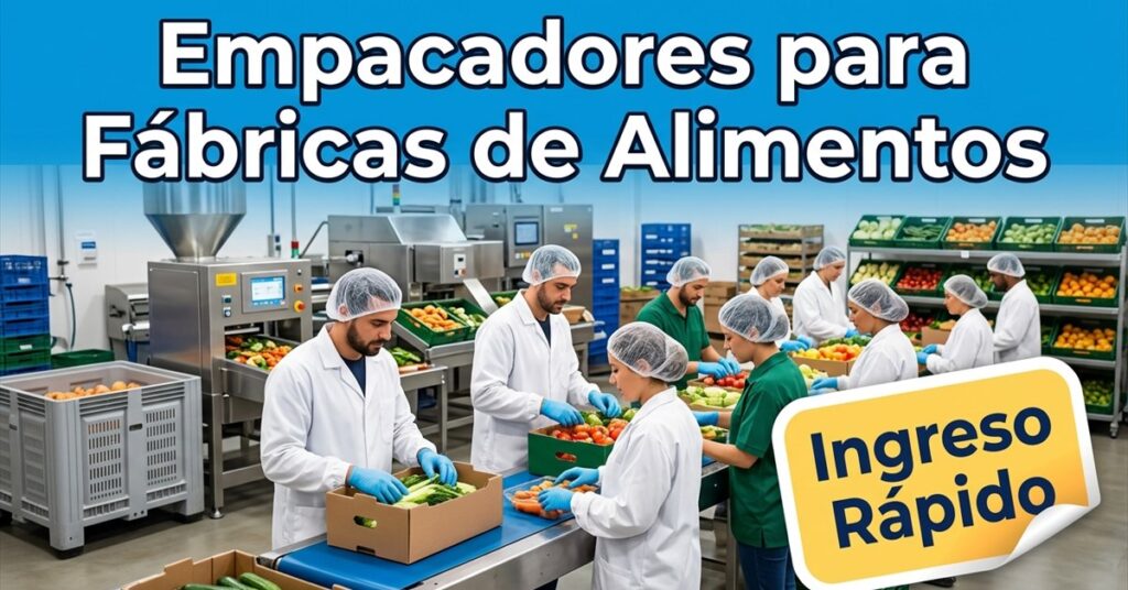 Empacadores para Fábricas de Alimentos