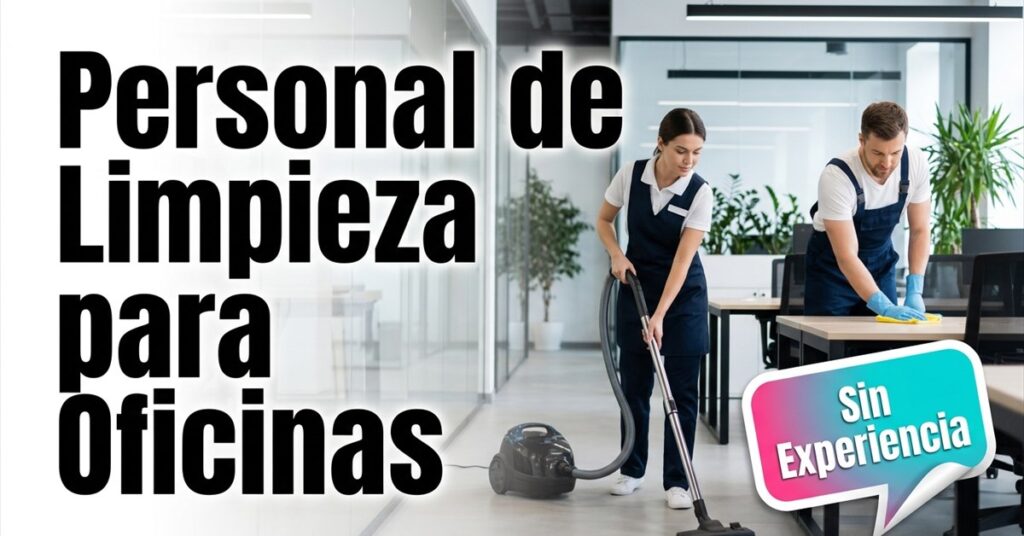 Personal de Limpieza para Oficinas